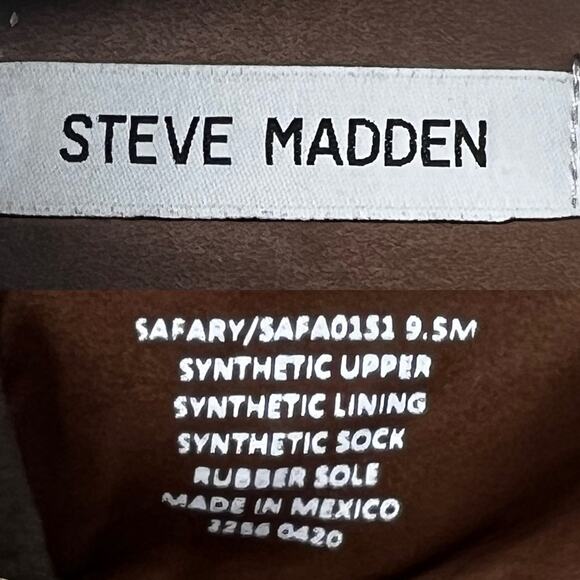 Steve Madden Safary Slip On Sneaker Metallic Snakeskin Print Womens size 9.5 M - Picture 12 of 13